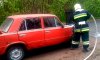 На Лебединщині рятувальники оперативно ліквідували загоряння легковика