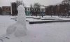В центре Шостки появился снеговик-фаллос (фото)