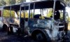 Появились фото сгоревшего на Сумщине автобуса