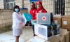 У Сумах Червоний Хрест передав допомогу для центру інфекційних хвороб