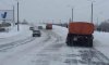 Сумские дорожники предупреждают водителей об уборке снега