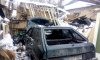 В Сумах взорвалась машина с водителем (видео)
