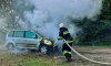 У Лебедині пожежники врятували авто (відео)