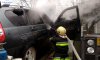 У Ямполі вогнеборці оперативно ліквідували загоряння легковика
