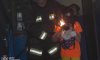 У Сумах під час пожежі врятували дитину та трьох дорослих (відео)
