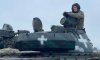 Затрофеїний російський танк Т-62 обороняє прикордоння Сумщини