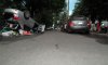 В Сумах пьяный водитель разбил три авто (фото)