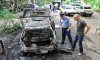 В Сумах журналисту на День журналиста сожгли машину (фото)