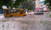 В Сумах вчерашний ливень привел к подтоплениям (видео)
