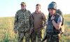 Сумской губернатор поел солдатской каши в зоне АТО
