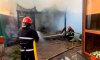 В Охтирці вогнеборці врятували житловий будинок (відео)
