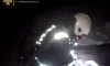Ночью в Шостке пожарные спасли мужчину во время ликвидации пожара (видео)