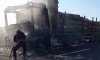 На Сумщине пожарные ликвидировали возгорание грузовика (видео)