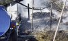 На Сумщині рятувальники ліквідували пожежу, яку спричинив черговий ворожий обстріл прикордоння (відео)