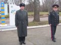 Полковник Павел Лысак (слева) - новый начальник Сумского погранотряда