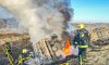 Рятувальники гасили пожежі після ворожих атак на Сумщині