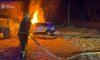 У Ромнах вогнеборці ліквідовували загоряння автомобілів У Ромнах вогнеборці ліквідовували загоряння автомобілів