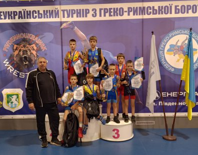 Конотопські борці відзначилися в Південноукраїнську