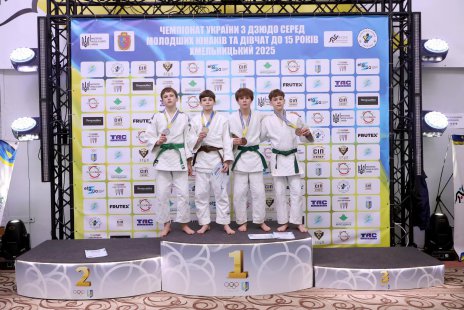 Юні дзюдоїсти Сумщини вдало стартували на Чемпіонаті України