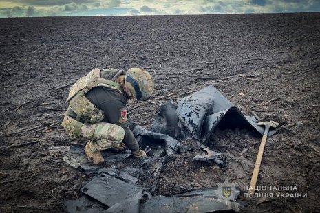 Вибухотехніки поліції Сумщини знешкодили черговий ворожий безпілотник