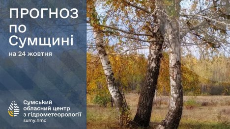 Що прогнозують сумські синоптики до кінця тижня?
