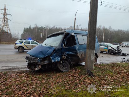 У Сумах в потрійній аварії постраждали троє