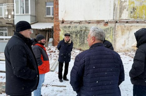 Будівельні роботи з утеплення на Петропавлівській проводитимуться за графіком