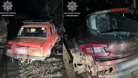 У Сумах п’яний водій скоїв ДТП та втік