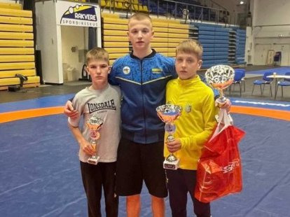Борці з Конотопа здобули медалі на міжнародному турнірі в Естонії