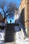 Будьте осторожны, спускаясь с ул. Соборная на Красноармейскую: ступеньки очень круты.