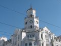 Наследница пожарной каланчи. Башня на здании одного из корпусов УАБД напоминает пожарную каланчу, которая была здесь когда-то.